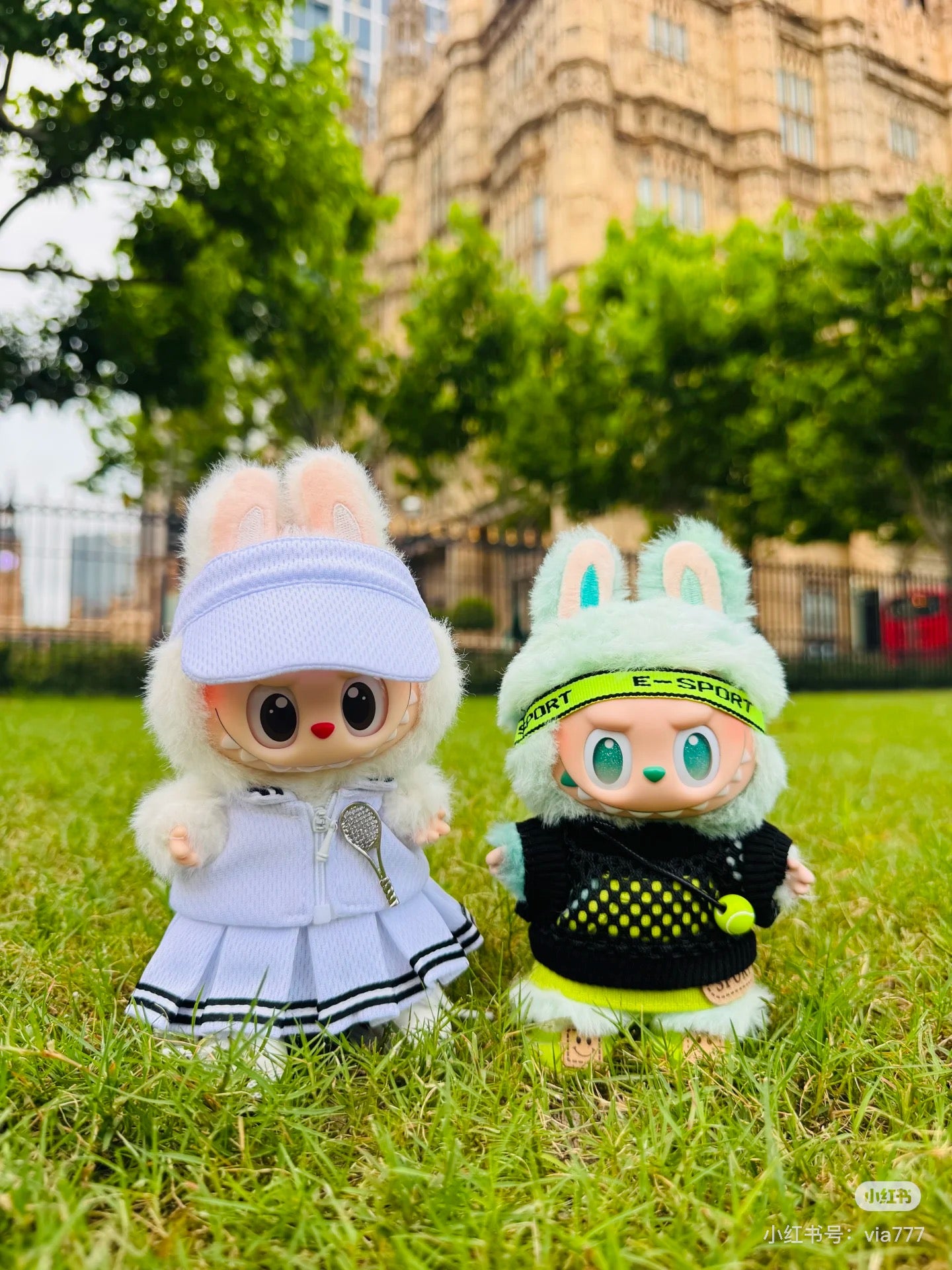 POP MART The Monsters Labubu Fashion Outfit - Tennis Style