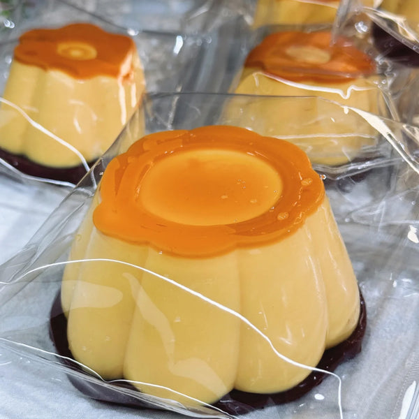 Handmade Caramel Pudding Squishy Toy