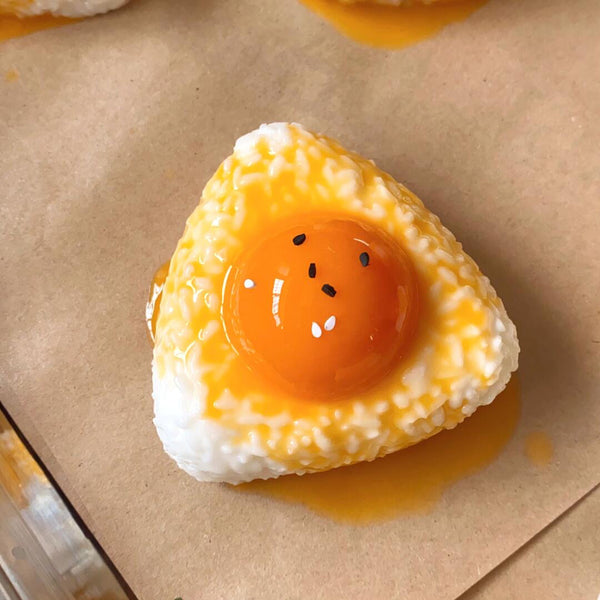 Handmade Yolk Rice Ball Squishy Toy