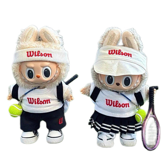 POP MART The Monsters Labubu Fashion Outfit - Tennis Couple