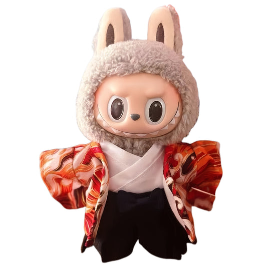 POP MART The Monsters Labubu Fashion Outfit - Handmade Male Kimono Set