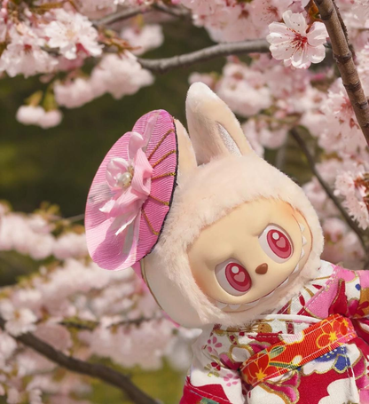 POP MART The Monsters Labubu Fashion Outfit - Handmade Female Kimono Set