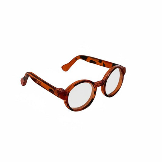 POP MART The Monsters Labubu Fashion Outfit - Labubu Amber Glasses(Pre-order 1 week arrive)