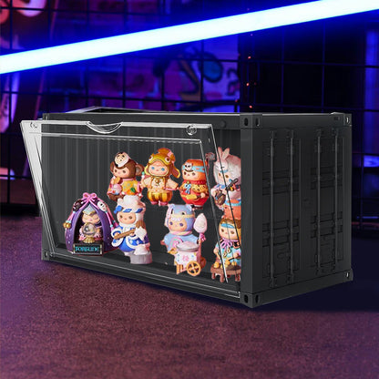 LED Luminous Display Box Container - PURE BLACK