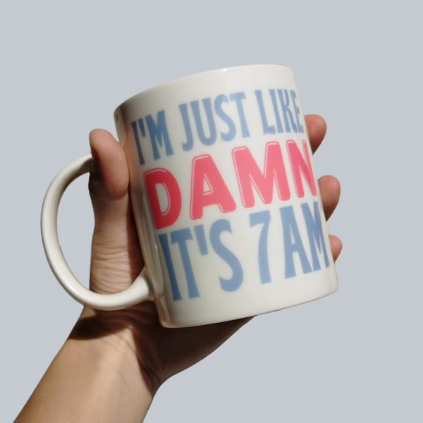 Taylor Swift Damn It's 7am Song Lyrics Mugs